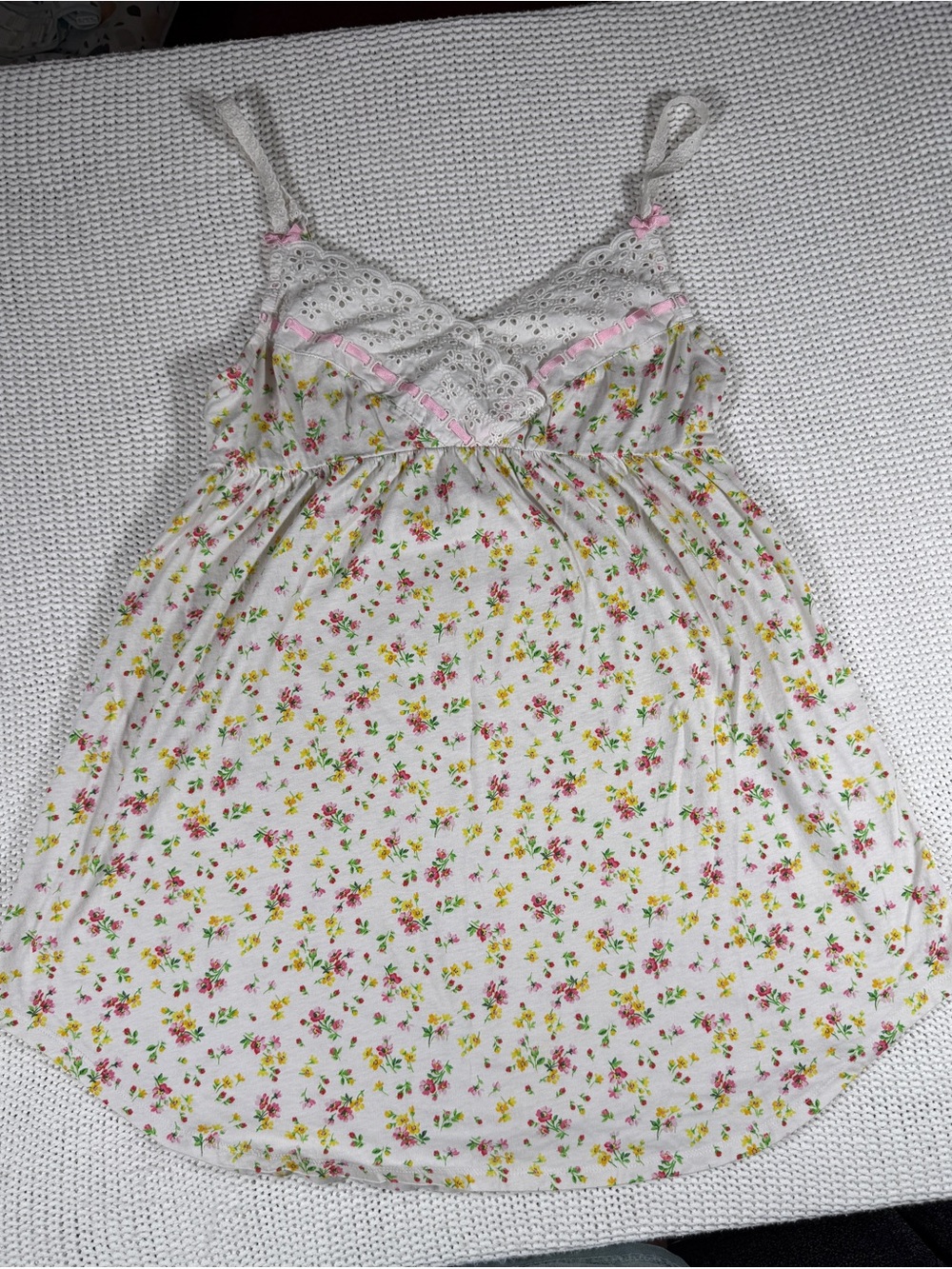 Y2K Victoria Secret Floral Nightgown - size S